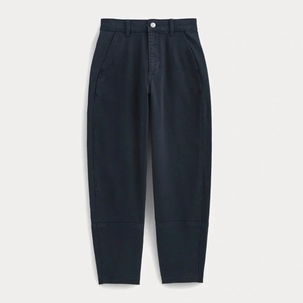 The utility barrel pant Navy - Picture 2 of 10